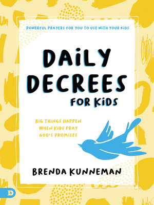 cover image of Daily Decrees for Kids